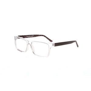 New PEACELOVE Clear & Black THINK BIG Eyeglasses w/ Art Tools Inside Temple 57mm